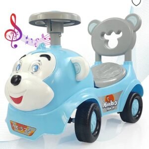 Monkey-Themed Ride-On Car for Kids.