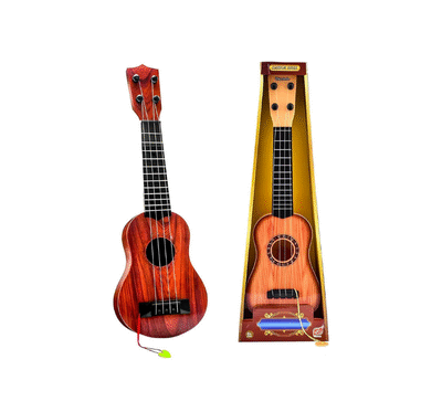 WISHKEY Guitar Toy 4 Strings Acoustic Music Toys for Kids