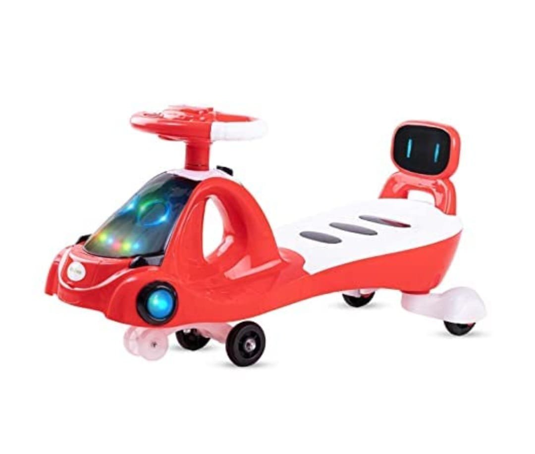 Baybee Miramar Magic Swing Cars Ride ons for Kids with PP Wheels