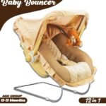 PANDAORIGINALS 12 in 1 Musical Carry Cot/Bouncer
